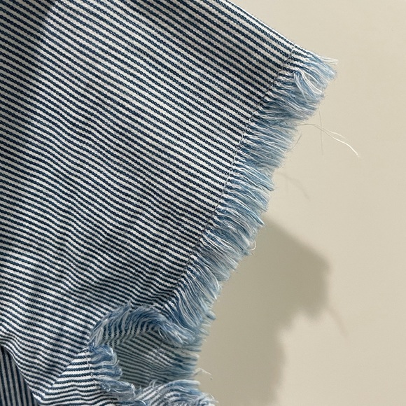 J.McLaughlin Jones Denim Stripe Shift Dress. Only worn once! Cutest Dress! - Picture 5 of 7